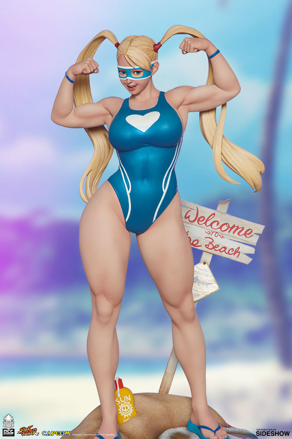 Rainbow Mika (Swimsuit), Street Fighter V, Premium Collectibles Studio, Pre-Painted, 1/4